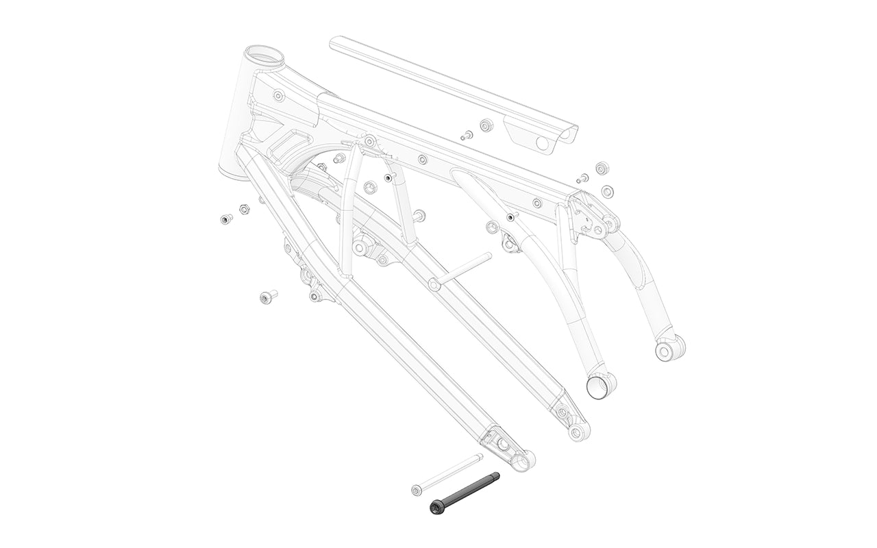 Stark Future Frame to motor shaft