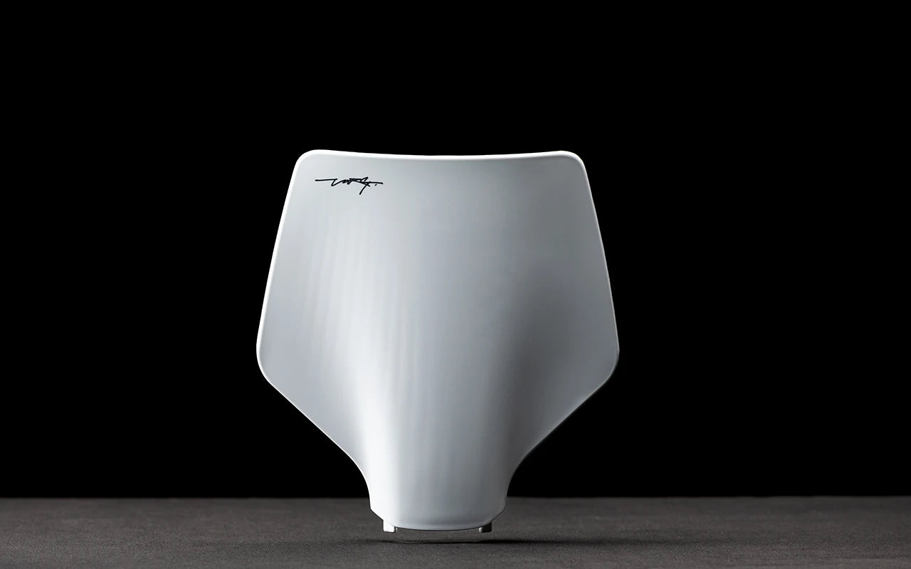 Stark Future Number plate White