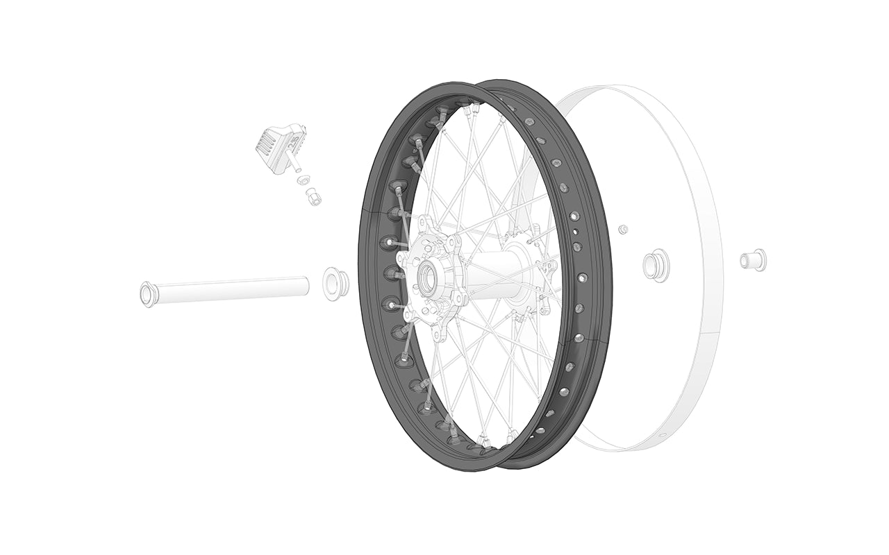 Stark Future Rear rim 2,15x19