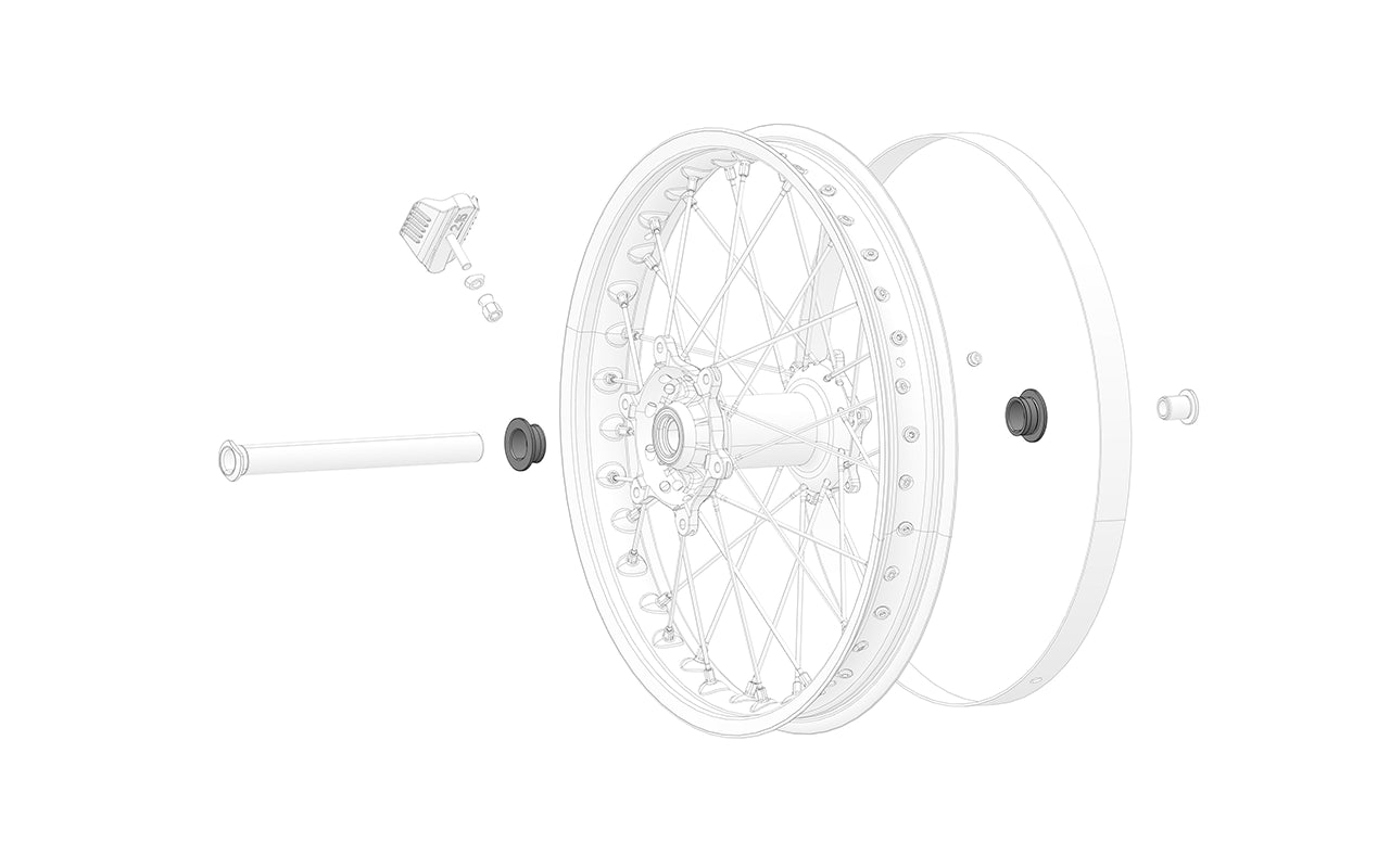 Stark Future Rear wheel spacer (1 unit)