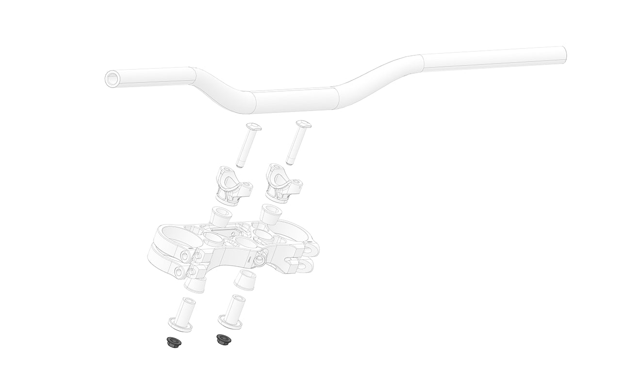 Stark Future Handlebar bracket bushing Nut