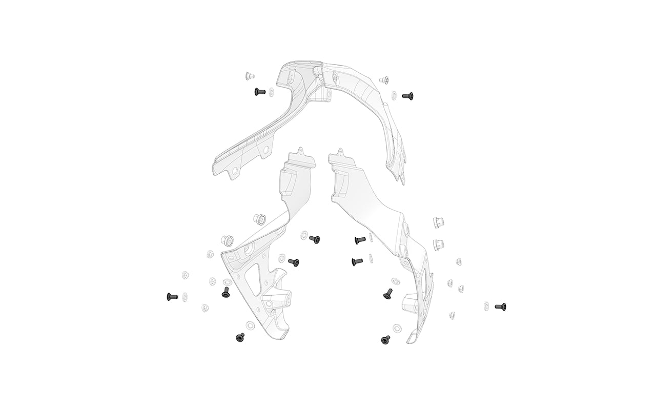 Stark Future Carbon fiber spoiler bolt