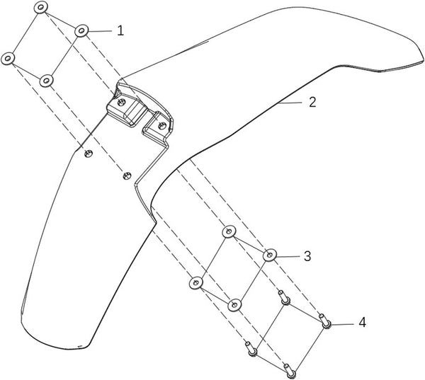 450 Rally EX – Front Fender
