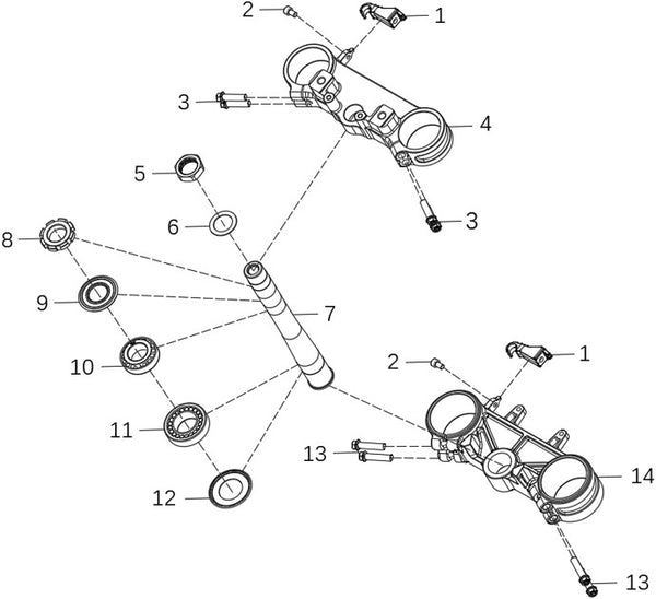 450 Rally EX – Steering Head