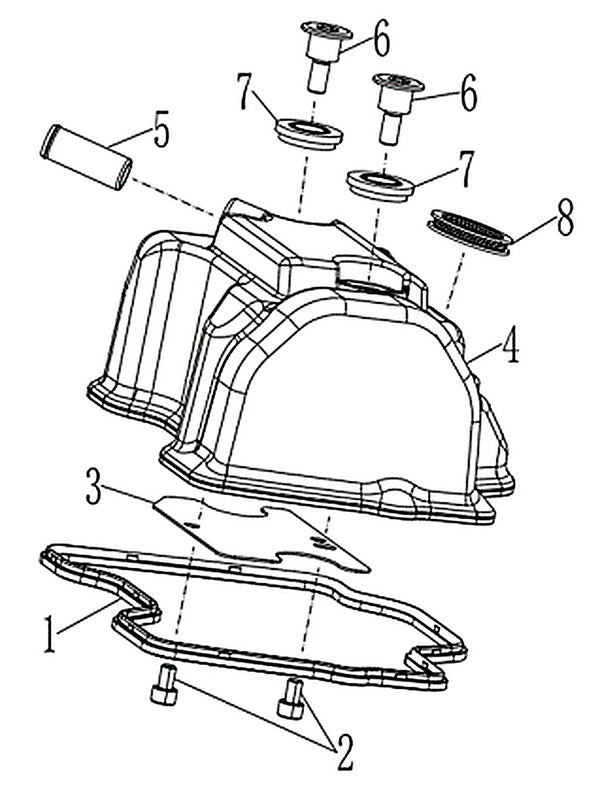 450 Rally EX – Cylinder Head Cover