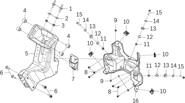 450 Rally EX – Headlight Bracket