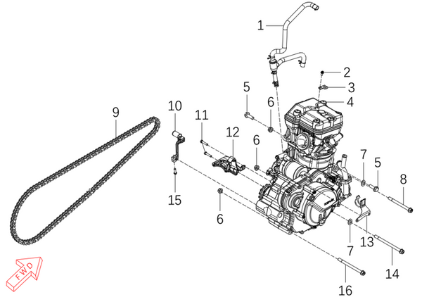 450 Rally – Engine