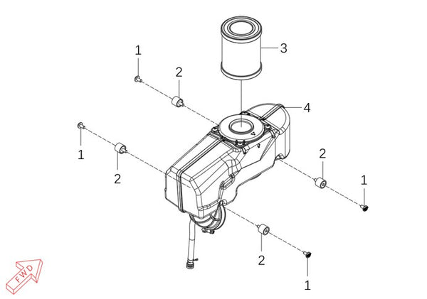 450 Rally – Air Cleaner