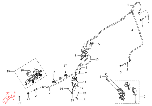 450 Rally – Brake System