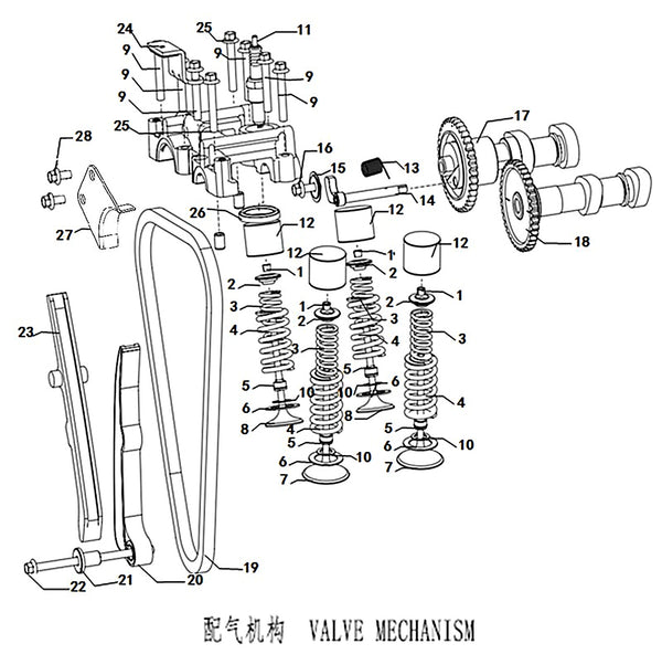 450 Rally – Valves