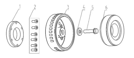 625X – Ignition exploded diagram