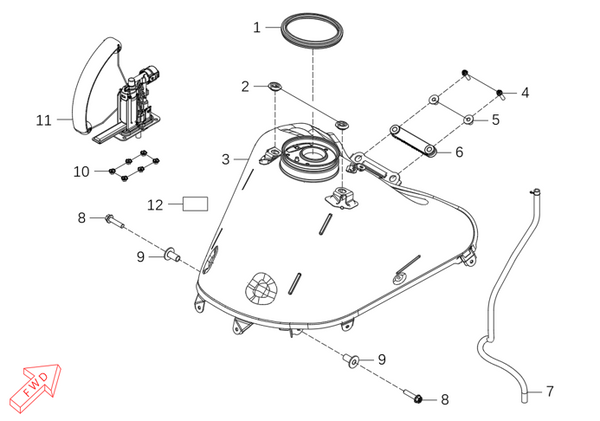 625X – Fuel Tank