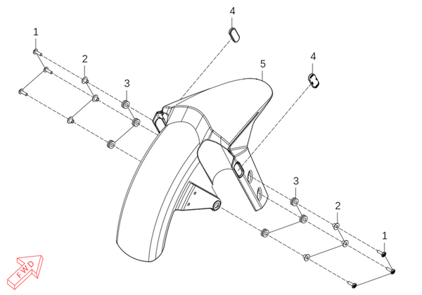 625X – Front Fender