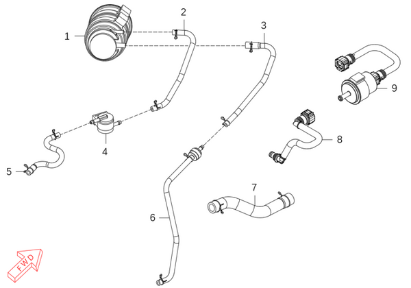 625X – Fuel & Evaporation System