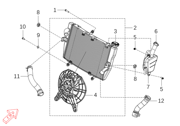 800 Rally – Cooling System