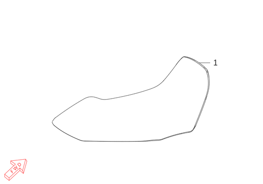 800 Rally – Seat Assy exploded diagram