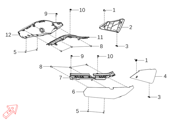 800 Rally – Side Body Cover