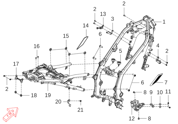800 Rally – Frame