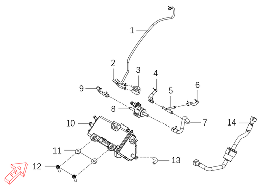 800 Rally – Evaporation Systems exploded diagram