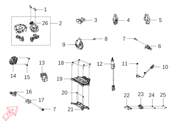 800x Pro – Electronic Components