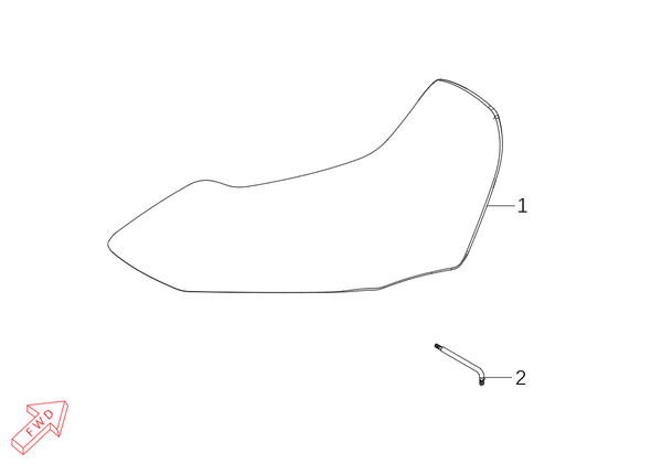 800x Pro – Seat Assy