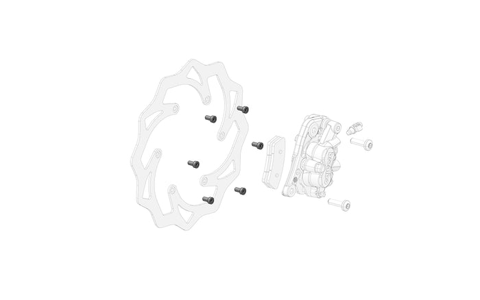 M6x12 brake disc bolt