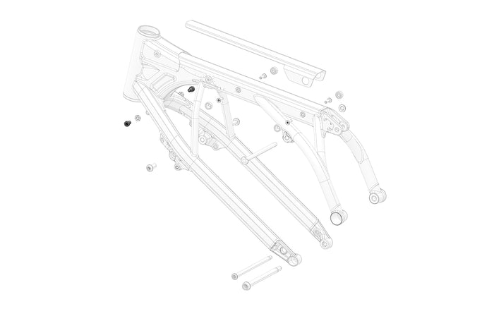 M8x20 frame bolt