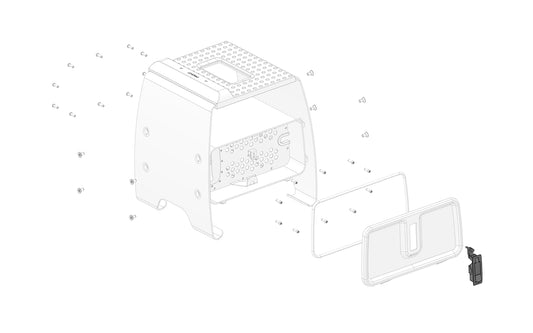 Stark Future Charger housing lid latch