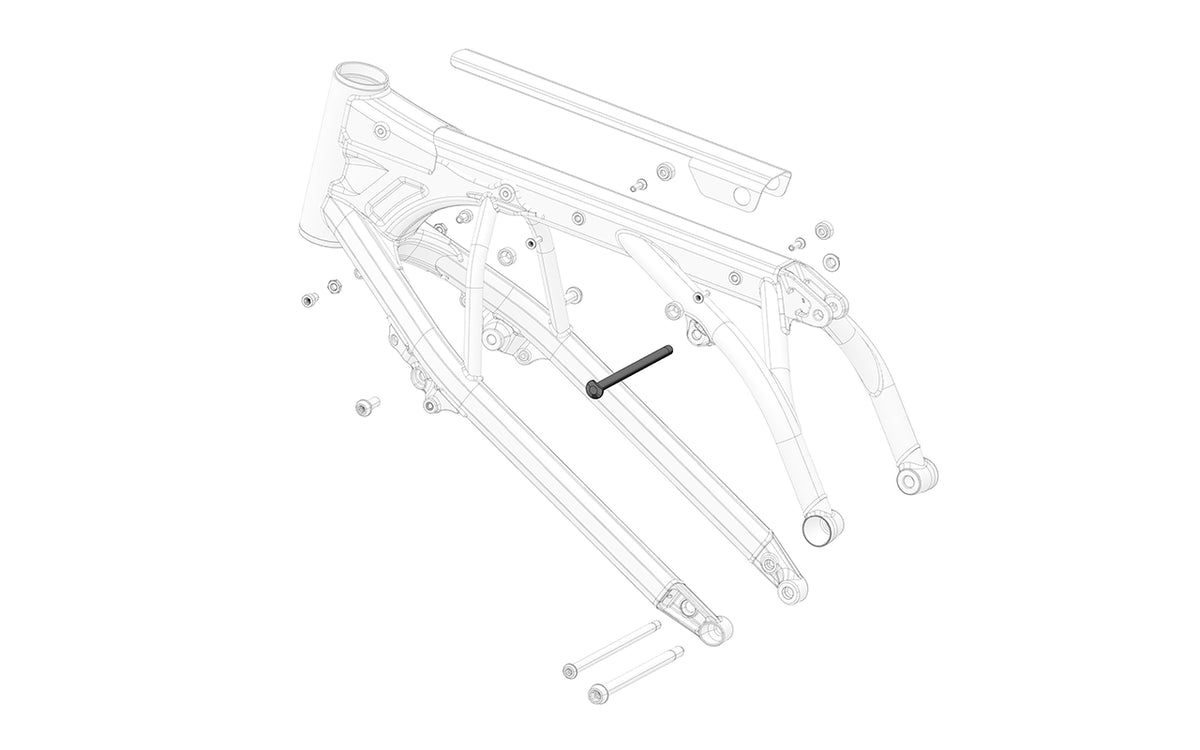 Stark VARG – Upper frame to battery shaft