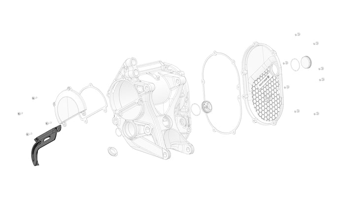 Front sprocket guard
