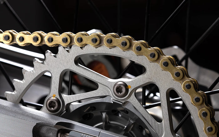 RK MXU UW-ring Gold 520 chain – 114T
