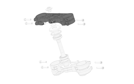 Stark Future Top triple clamp