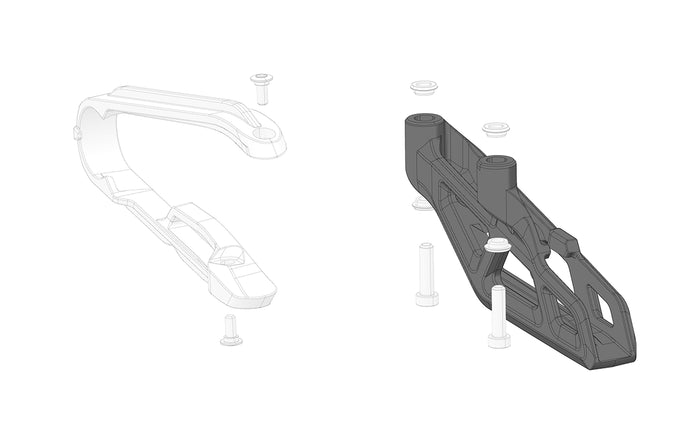 Rear chain guide