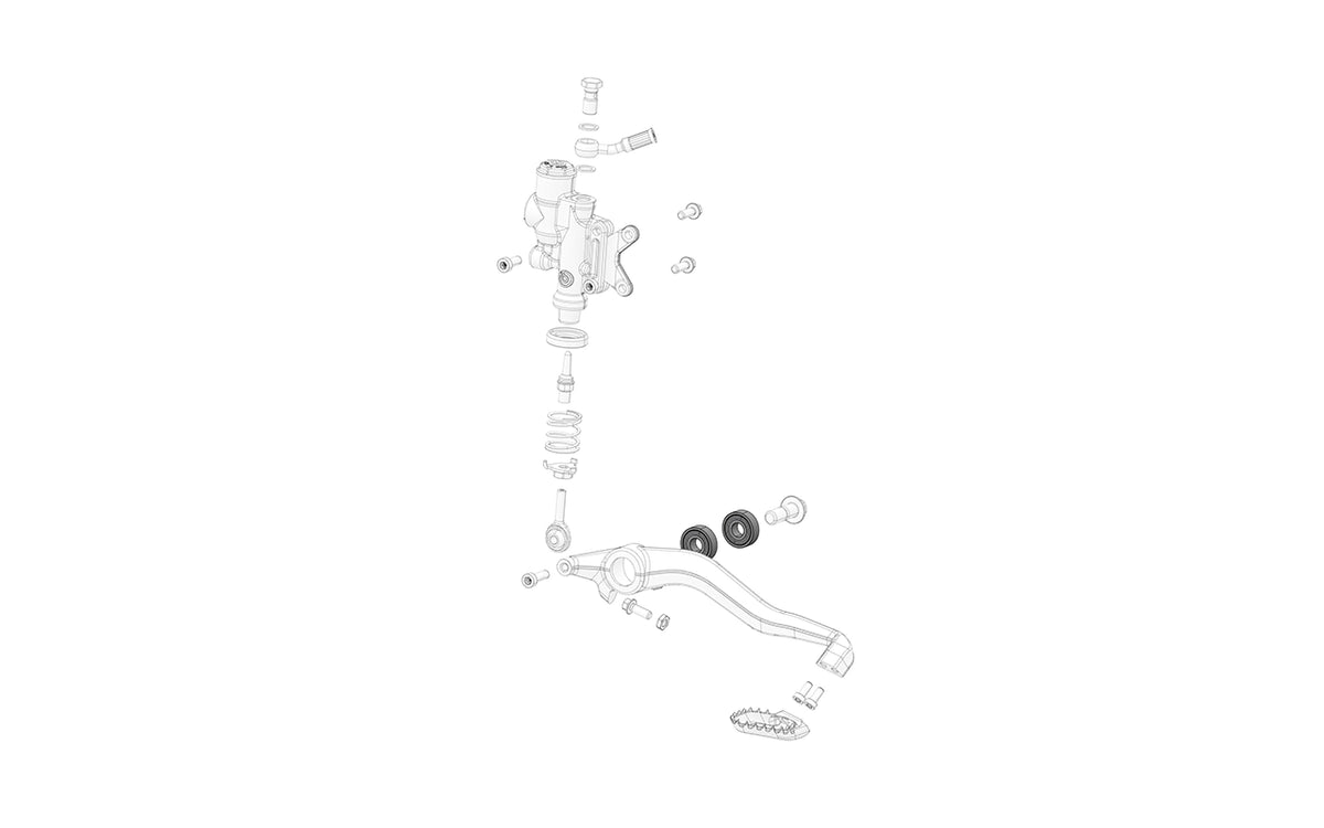 Stark VARG – 6000-2RSH rear foot brake pedal bearing
