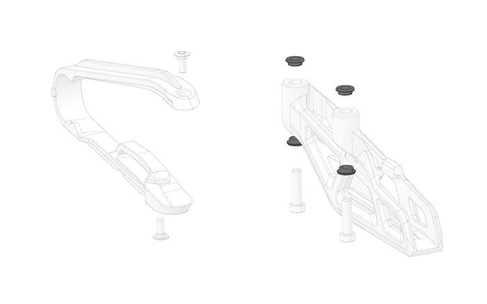 M8 chain guide bushing