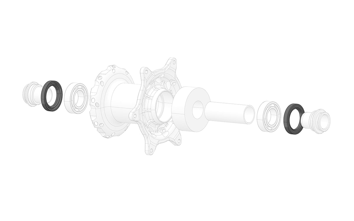 Stark VARG – SKF front and rear hub bearing seal ring
