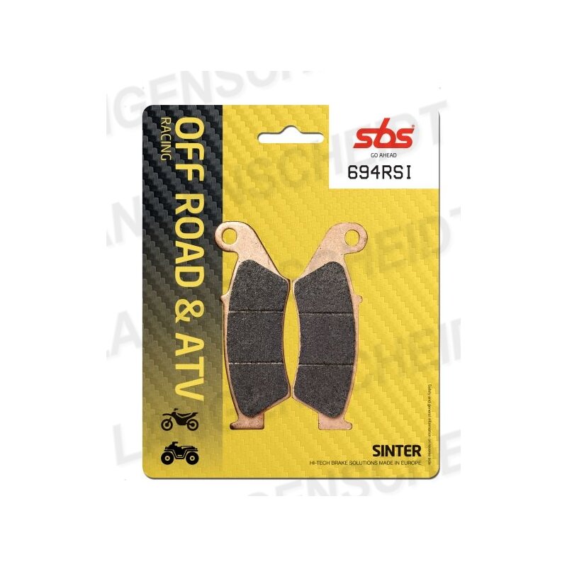 Kove 450 Rally / MX - SBS 694RSI Front Brake Pads