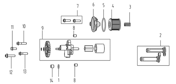 MX250 – Oil Pump