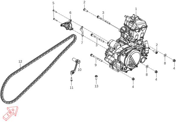 MX250 – Engine