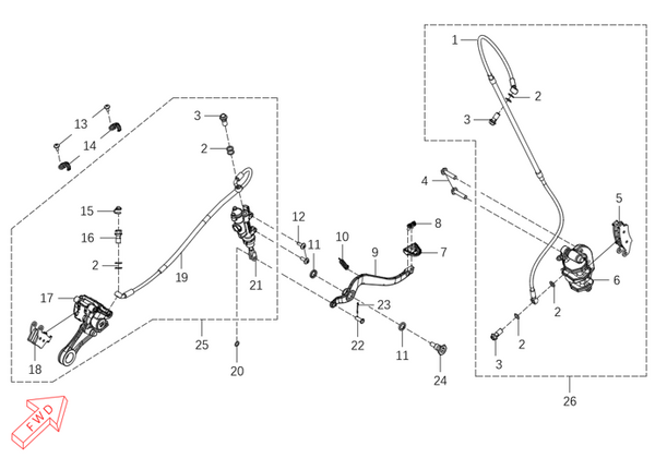 MX450 – Brake System