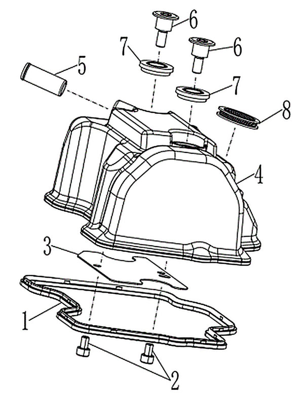 MX450 – Cylinder Head Cover