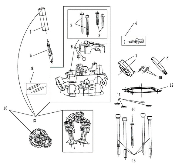 MX450 – Cylinder Head