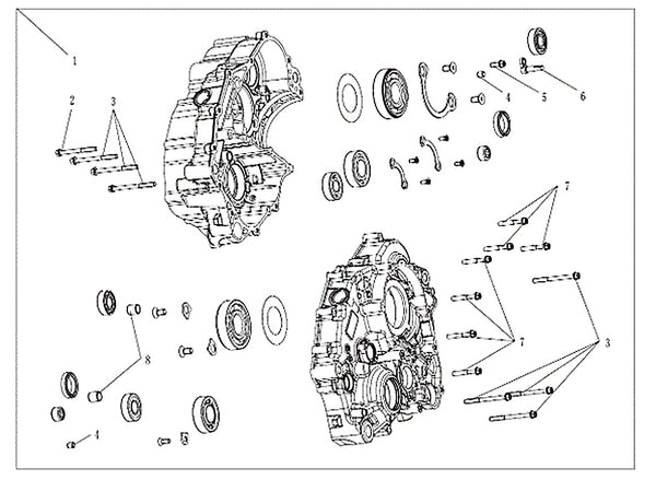 MX450 – Crankcase
