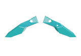 Kove 800X - R-Tech Rear Number Plate Side Panels - Aquamarine Green