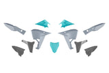 Kove 800X - R-Tech Revolution Plastic Kit - Grey, Aquamarine & Black