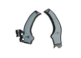 Kove 800X - R-Tech Grippy Frame Guards - Grey & Black