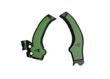 Kove 800X - R-Tech Grippy Frame Guards - Navy Green & Black